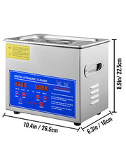 Load image into Gallery viewer, SucceBuy 1.3L 2L 3L 6L 10L 15L 22L 30L Ultrasonic Cleaner Lave-Dishes Portable Washing Machine Ultrasound Home Clean Appliances