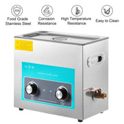 Load image into Gallery viewer, SucceBuy 6L Knob Ultrasonic Vinyl Record Cleaner Portable Washing Machine Ultrasound Dishwasher Contact Lenses Dental Jewelry