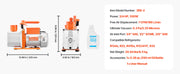 Load image into Gallery viewer, SucceBuy 3.5CFM 180W 1 Stage or 5CFM 375W / 7CFM 550W 2 Stage HVAC Rotary Vane AC Vacuum Pump, for R134a R22 R410a Systems Use