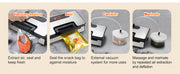 Load image into Gallery viewer, SucceBuy 90Kpa 130W Vacuum Sealer Food Packaging Machine with Free 10pcs Vacuum bags for Household Kitchen Vacuum Food Sealing