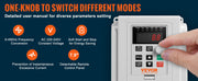 Load image into Gallery viewer, SucceBuy VFD 5HP 4KW Singel Phase 220V-240V Input to 3 Phase 220V-240V Output Variable Frequency Drive for Motor Speed Control