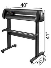 Load image into Gallery viewer, Amocart 34 Inch Vinyl Cutting Plotter Cutter Machine with 3 Blades SIGNMASTER Software Kit for Sign/Drawing/Decoration/Sticker