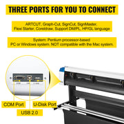 Bild in Galerie-Viewer laden, Amocart 53"/34"/28"4MB Semi-Automatic Cutter Vinyl Cutting Plotter Machine Laser Positioning 3 Interface W/ SIGNMASTER Software