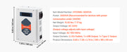 Bild in Galerie-Viewer laden, Amocart Step Down/Up Voltage Converter 2000VA/3000VA 220V to 110V / 110V to 220V Power Transformer & Outlets USB Output Display