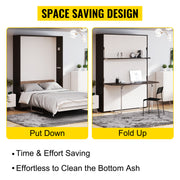 Bild in Galerie-Viewer laden, Amocart DIY Murphy Bed Hardware Kit Vertical Mounting Wall Bed Spring Mechanism Heavy Duty King Queen Bed Support Hardware DIY