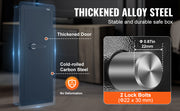 Bild in Galerie-Viewer laden, Amocart Tall Wall Safe 3/4-Tier Hidden Wall Safe w/ Keypad Q235 Cold-Rolled Steel In Wall Safe for Money Jewelry Passport Home