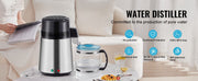 Load image into Gallery viewer, Amocart 4L Water Distiller Purifier Filter Dispenser Heating Drinking Bottle Softener Stainless Steel Home Appliance for Offic