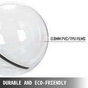Charger l'image dans la visionneuse de galerie, SucceBuy Boule gonflable à marcher sur l'eau de 2M avec pompe à air, en PVC, imperméable, pour parc d'attractions et piscine