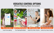 Charger l'image dans la visionneuse de galerie, Amocart WiFi Sprinkler Timer Single/Two Outlet Smart Hose Faucet Water Timer APP Control/Voice Control, IPX6 for Yard Watering