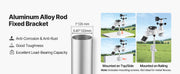 Load image into Gallery viewer, SucceBuy 7-in-1 Wi-Fi Weather Station & APP Control, 7.5-Inch VA Display Solar Powered Sensor, Indoor & Outdoor Weather Forecast