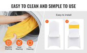 Bild in Galerie-Viewer laden, SucceBuy 50PCS Spandex Chair Cover for Wedding Party Universal Fitted Chair Cover Removable Washable Protective Slipcovers