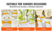 Bild in Galerie-Viewer laden, SucceBuy 50PCS Spandex Chair Cover for Wedding Party Universal Fitted Chair Cover Removable Washable Protective Slipcovers
