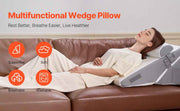 Load image into Gallery viewer, Amocart Bed Wedge Pillow 3 Pcs Adjustable Orthopedic Bed Wedge Set Post Surgery Pillow for Acid Reflux Back Pain Snoring Relief