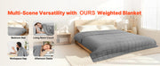 Load image into Gallery viewer, SucceBuy Weighted Blanket 20lb 88x104in King Size Cooling Breathable Blanket w/ Glass Beads All-Season Use for 200-250lb Adults
