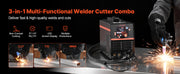 Load image into Gallery viewer, SucceBuy 3/5-in-1 110/220 V Plasma Cutter Welder Combo - CUT/TIG/MMA 50A Non-Contact Cutting Machine & 200A TIG Stick Welder