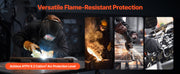 Load image into Gallery viewer, Amocart Flame Resistant Welding Jacket 7oz. FR Shirts for Men Machine Washable Cotton Heat-Resistant Welding Shirt - XL Size