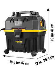 Load image into Gallery viewer, Amocart Portable Wet and Dry Vacuum Cleaner 15L For Car & Home Appliance 1200W Power Strong Suction Vacuum Cleaner & Air Blower
