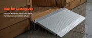 Bild in Galerie-Viewer laden, Amocart 42.5x23.2 in Threshold Ramp 1000LBS Platform Aluminum Wheelchair Ramp with Adjustable Height for Doorways Home Steps
