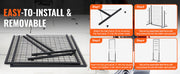 Load image into Gallery viewer, SucceBuy Grid Wall Panels Tower Wire Gridwall Display Racks Double Side Gridwall Panels for Art Craft Shows Retail Shop w/ Hooks
