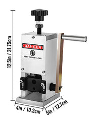 Load image into Gallery viewer, SucceBuy Electric Wire Stripping Machine 370W 1.5mm-38mm Cable Stripper Peeling 11 Channels & 10 Blades Removing Plastic Rubber