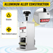 Load image into Gallery viewer, SucceBuy Electric Wire Stripping Machine 370W 1.5mm-38mm Cable Stripper Peeling 11 Channels & 10 Blades Removing Plastic Rubber