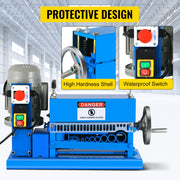 Load image into Gallery viewer, SucceBuy Electric Wire Stripping Machine 370W 1.5mm-38mm Cable Stripper Peeling 11 Channels & 10 Blades Removing Plastic Rubber