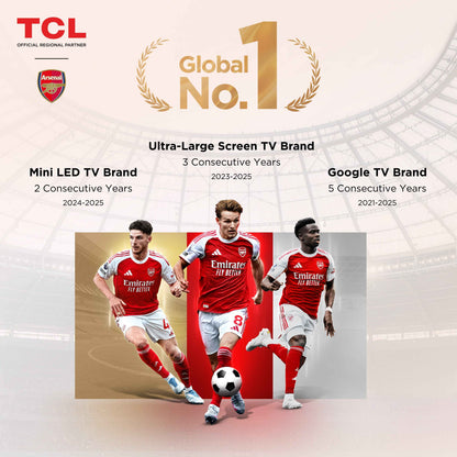 TCL P8L 85" QD-Mini LED Dimming TV (2026) | 85P8L