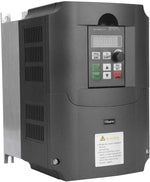 Amocart 7.5KW VFD Inverter 1 Phase 220V Input 3 Phase 380V Output Converter AC Motor Variable Frequency Drive Industrial Motor Speed Control Phase Converter