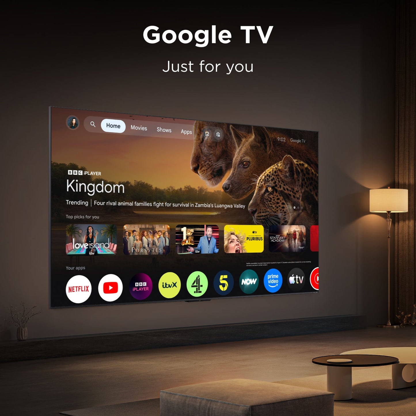 TCL P8L 85" QD-Mini LED Dimming TV (2026) | 85P8L