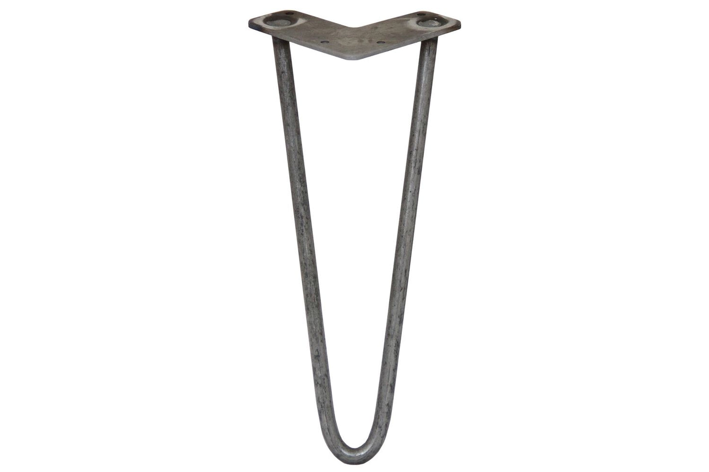 Monstershop Hairpin Legs 2 Prong | Raw Steel | 12mm