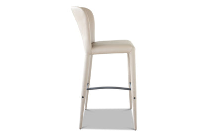 Aletta Bar Stool | High | Taupe