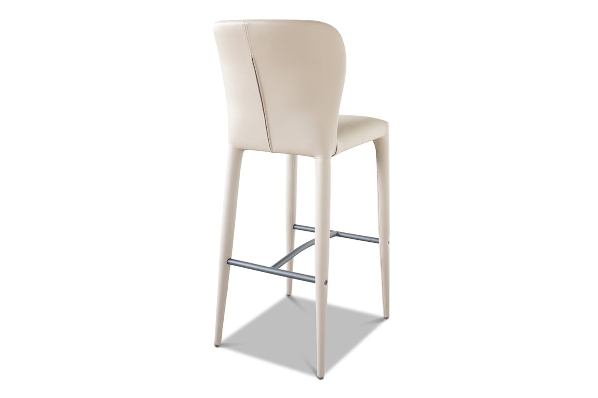 Aletta Bar Stool | High | Taupe