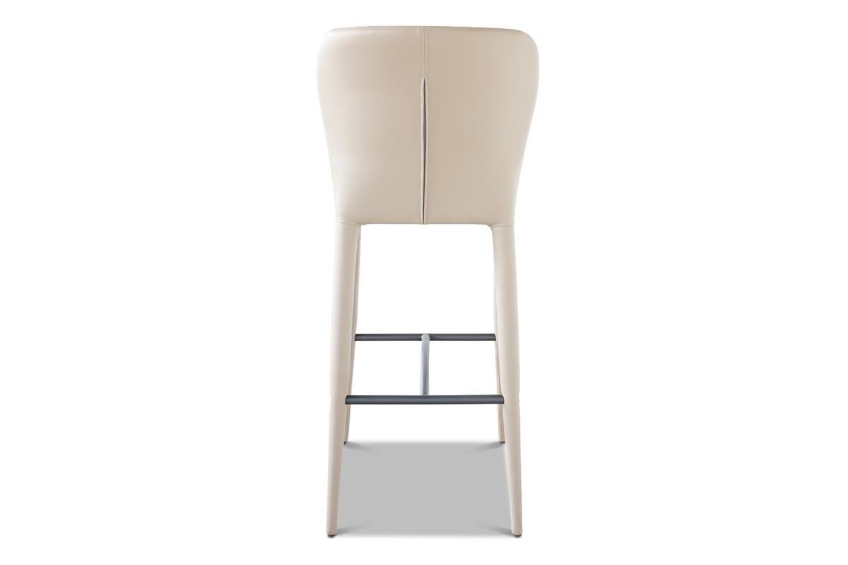 Aletta Bar Stool | High | Taupe