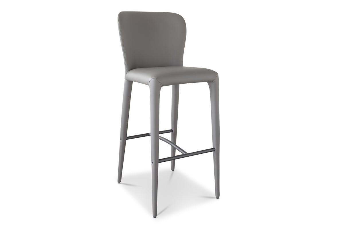 Aletta Bar Stool | High | Dark Grey