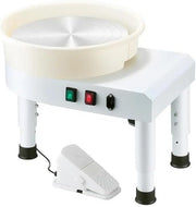 Load image into Gallery viewer, 450W 35cm Pottery Wheel Machine Ceramic Clay Art Craft Tool with 9.8 Inch LCD Touch Screen Foot Pedal Detachable ABS Basin Electric DIY Clay Sculpting Spinner for Adults Beginners Ceramic Forming
