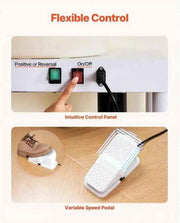 Load image into Gallery viewer, 450W 35cm Pottery Wheel Machine Ceramic Clay Art Craft Tool with 9.8 Inch LCD Touch Screen Foot Pedal Detachable ABS Basin Electric DIY Clay Sculpting Spinner for Adults Beginners Ceramic Forming
