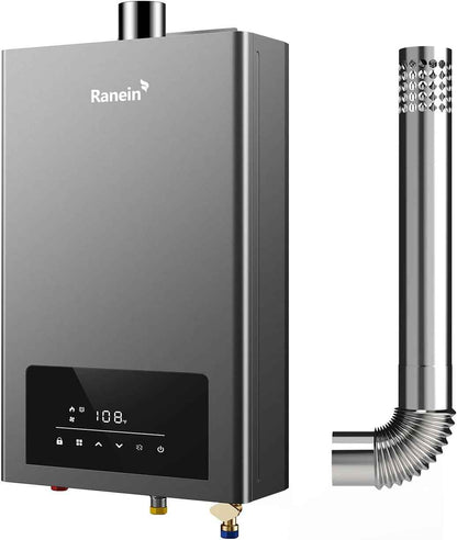 Propane Tankless Water Heater, 3.6 GPM, 80,000 BTU, Indoor