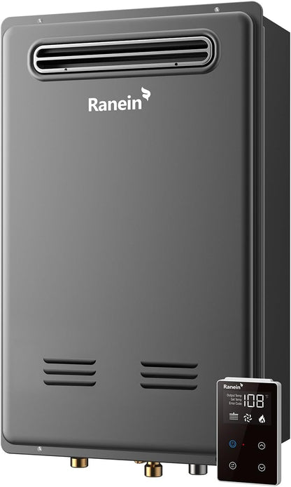Propane Tankless Water Heater, 3.6 GPM, 80,000 BTU, Indoor