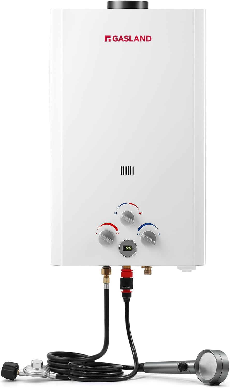 Outdoor Propane Tankless Water Heater | 2.64GPM 10L | CSA Certified