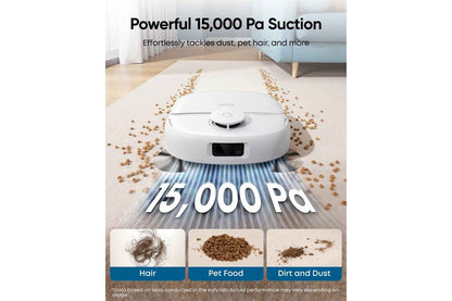 Eufy Robot Vacuum Omni C28 White with Extra Dust Bags | T211AV20