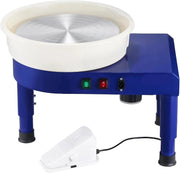 Load image into Gallery viewer, 450W 35cm Pottery Wheel Machine Ceramic Clay Art Craft Tool with 9.8 Inch LCD Touch Screen Foot Pedal Detachable ABS Basin Electric DIY Clay Sculpting Spinner for Adults Beginners Ceramic Forming
