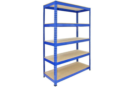 Monstershop 7002 - Q-rax Blue Metal Shelving Units - 120cm X