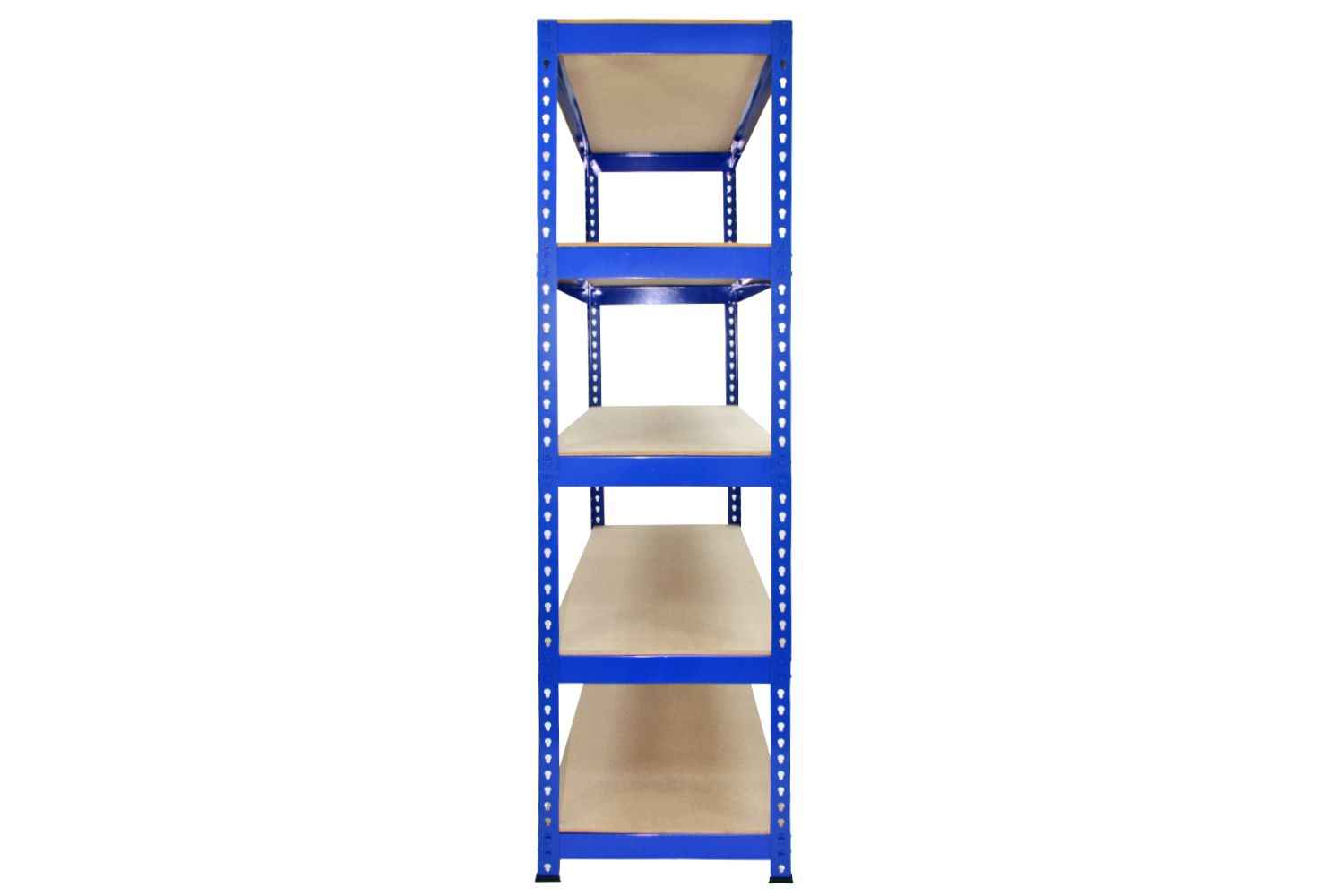 Monstershop 7002 - Q-rax Blue Metal Shelving Units - 120cm X