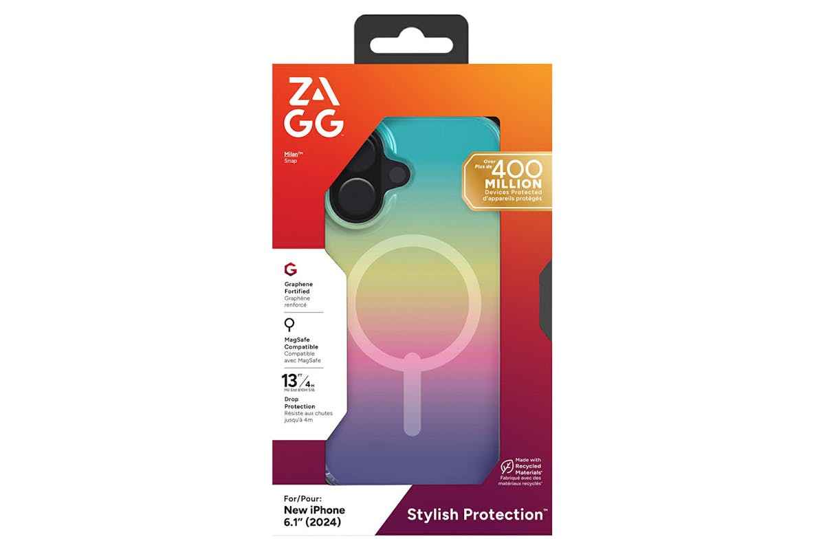 Zagg Milan Snap iPhone 16 MagSafe Case | Iridescent