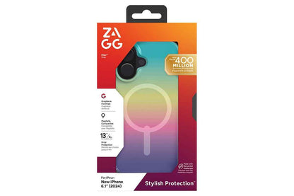 Zagg Milan Snap iPhone 16 MagSafe Case | Iridescent