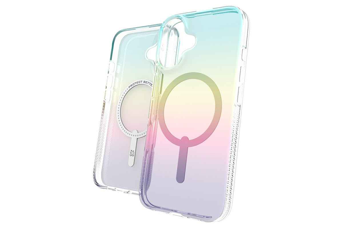 Zagg Milan Snap iPhone 16 MagSafe Case | Iridescent