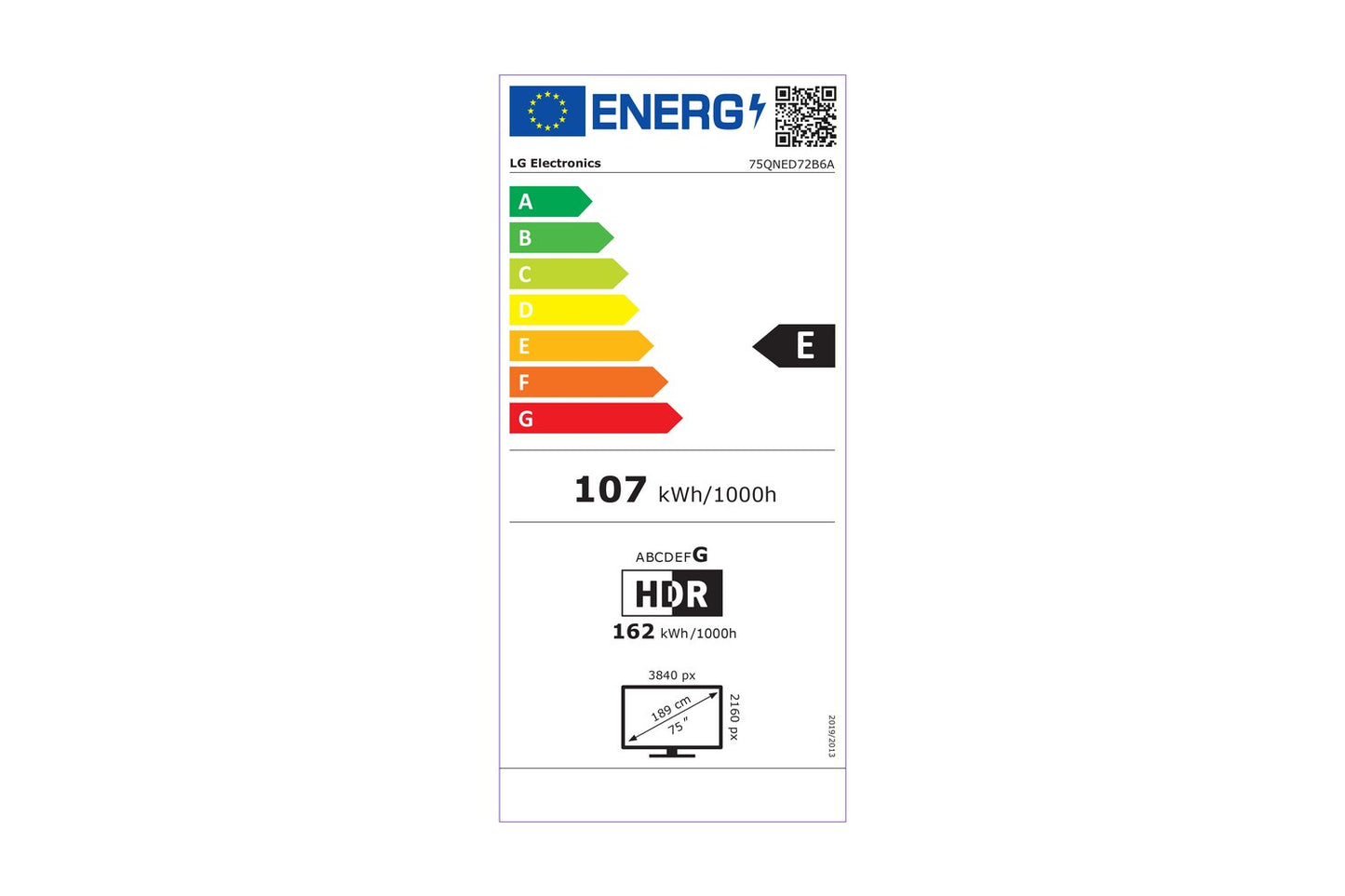 LG QNED72 75" QNED AI Mini LED 4K Smart TV (2026) | 75QNED72B6A.AEI