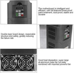 Amocart 7.5KW VFD Inverter 1 Phase 220V Input 3 Phase 380V Output Converter AC Motor Variable Frequency Drive Industrial Motor Speed Control Phase Converter