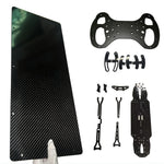 Customized Carbon Fiber CNC Cutting Plate Service DIY Carbon Fiber Sheet Plate CNC Machining Carbon fiber Custom CNC service