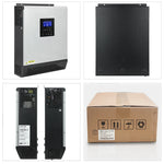 PowMr 3KVA Hybrid Solar Inverter 24VD to 110VAC Output Pure Sine Wave 50A PWM Solar Charger Controller For Solar Panel 80VDC